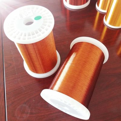 0.19mm Polyesterimide Coating Enameled Round Copper Wire With Self Bonding Layer